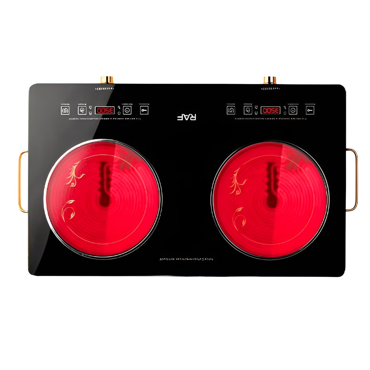 RAF Radiant Infrared Cooker - Double Burner 4400 Watts