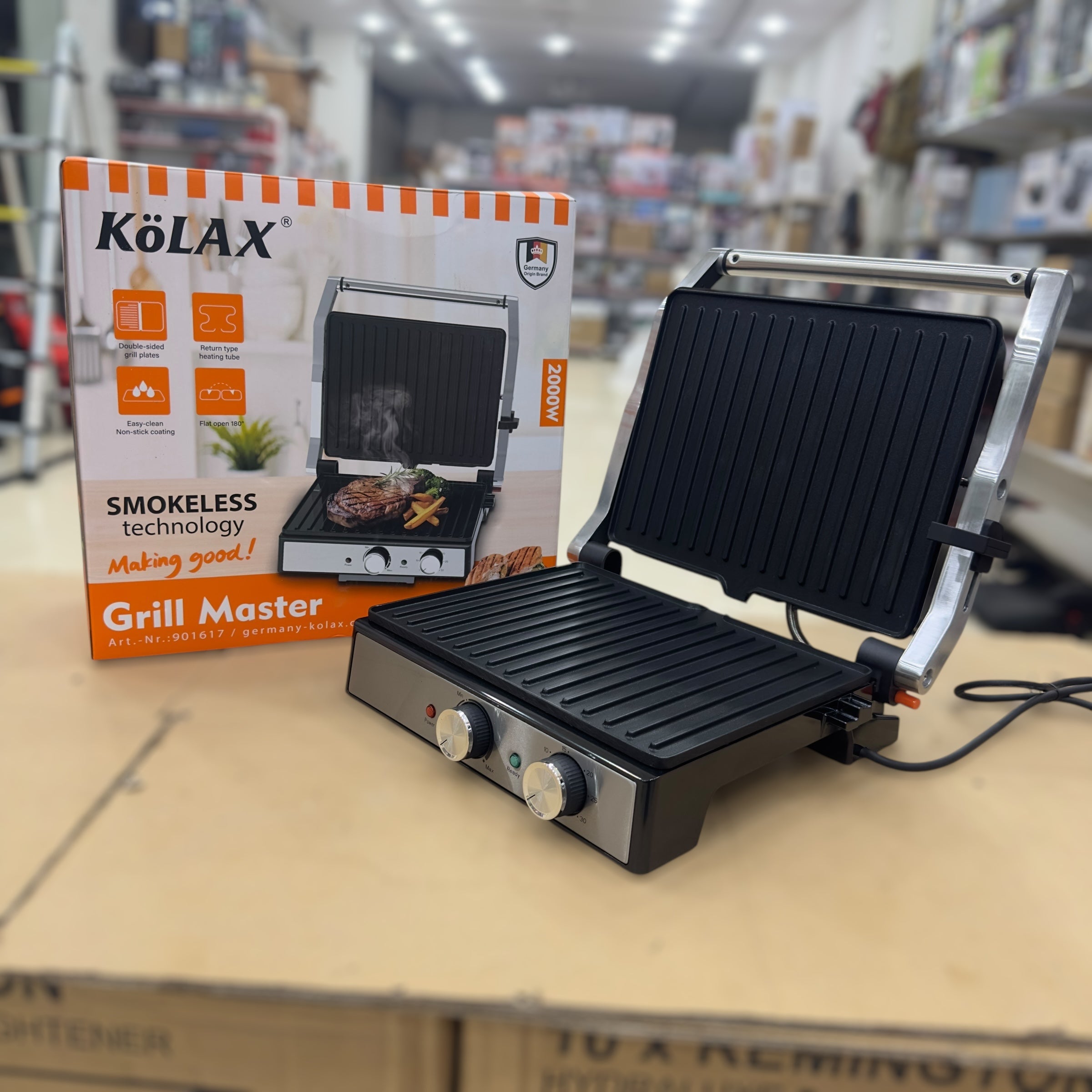 Kolax Electric Smokeless Grill 901617