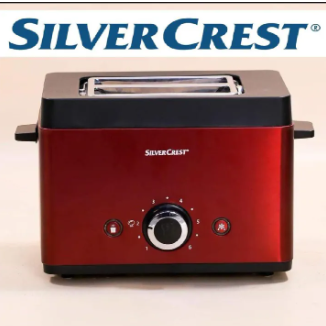 Silver Crest Electric Toaster 2 SLICE 850 watts