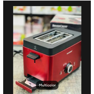 Silver Crest Electric Toaster 2 SLICE 850 watts