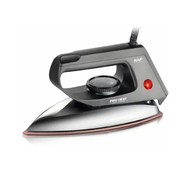 RAF light weight Dry Iron, 1000 Watt, Grey Silver - R.1104