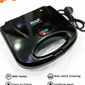 RAF Sandwich Maker 4 Slice R.284S – Non-Stick Coating & Dual Heating – 850W