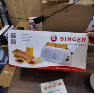 Singer Electric Toaster 4 SLICE 1100 watts