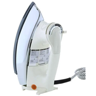 Panasonic 1000W Non-Stick Soleplate Dry Iron NI22AWT De-Luxe Automatic 100% Original,White