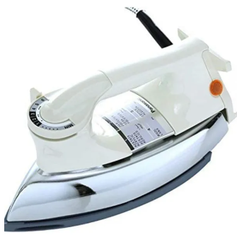 Panasonic 1000W Non-Stick Soleplate Dry Iron NI22AWT De-Luxe Automatic 100% Original,White