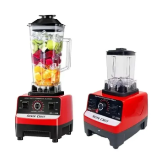 Silver Crest SC-1589 4500W Heavy Duty 2-in-1 Blender & Smoothie Maker | 2L Jar, Ice Crusher & Juicer”