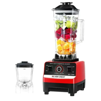 Silver Crest SC-1589 4500W Heavy Duty 2-in-1 Blender & Smoothie Maker | 2L Jar, Ice Crusher & Juicer”